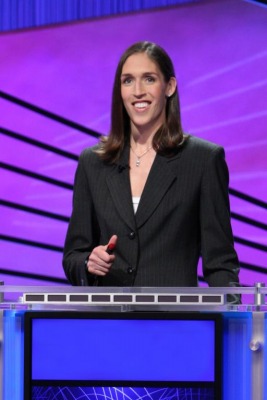 For Immediate Release - Rebecca Lobo to play "Jeapordy".  Winnings to benefit St. Mary's School!